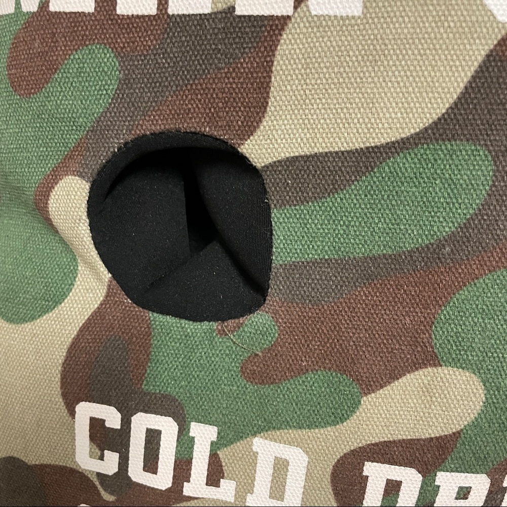Man Cave Pillow Cup Holder Camo - Picture 3 of 4